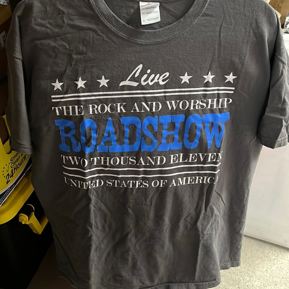 The rock and worship road show shirt 2011
